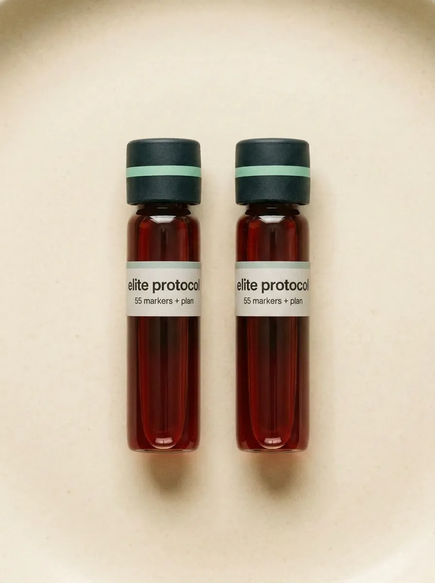 Elite Protocol blood test vial