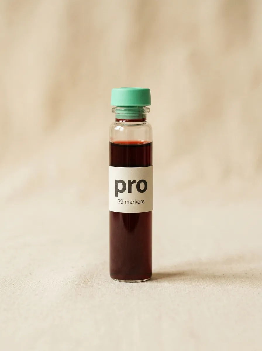 Pro blood test vial