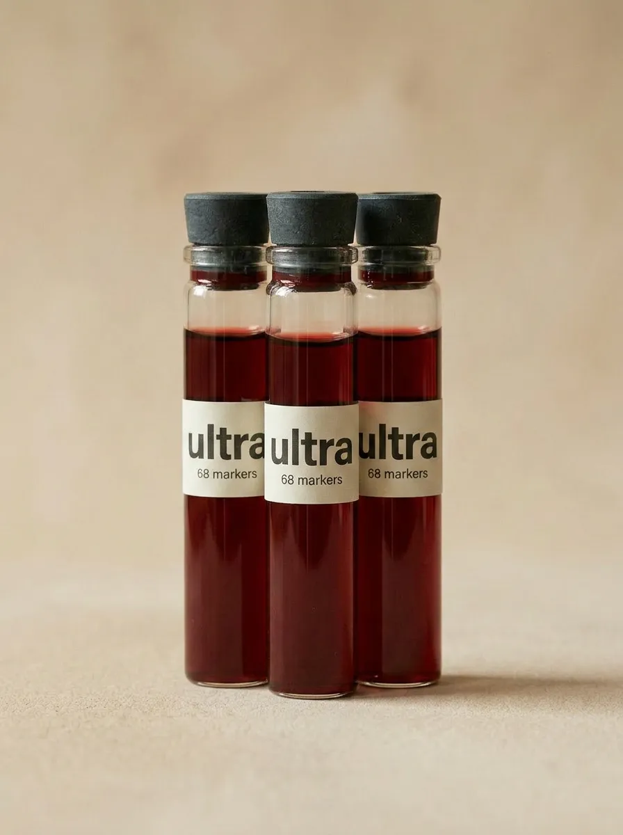 Ultra blood test vial